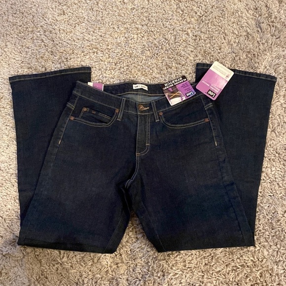 Lee Slender Secret Ultra Stretch dark denim size 8P - Picture 1 of 10